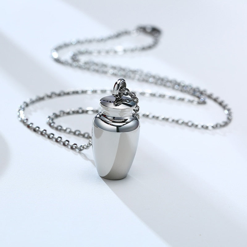 Openable Earthen Jar Pendant Necklaces