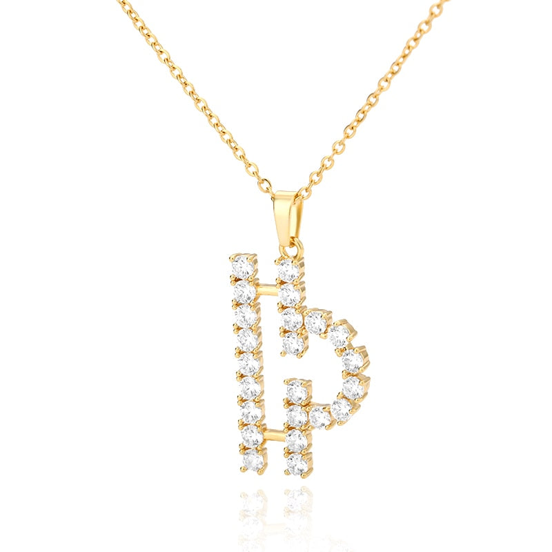 Diamond Zodiac Sign Pendant Gold Necklaces