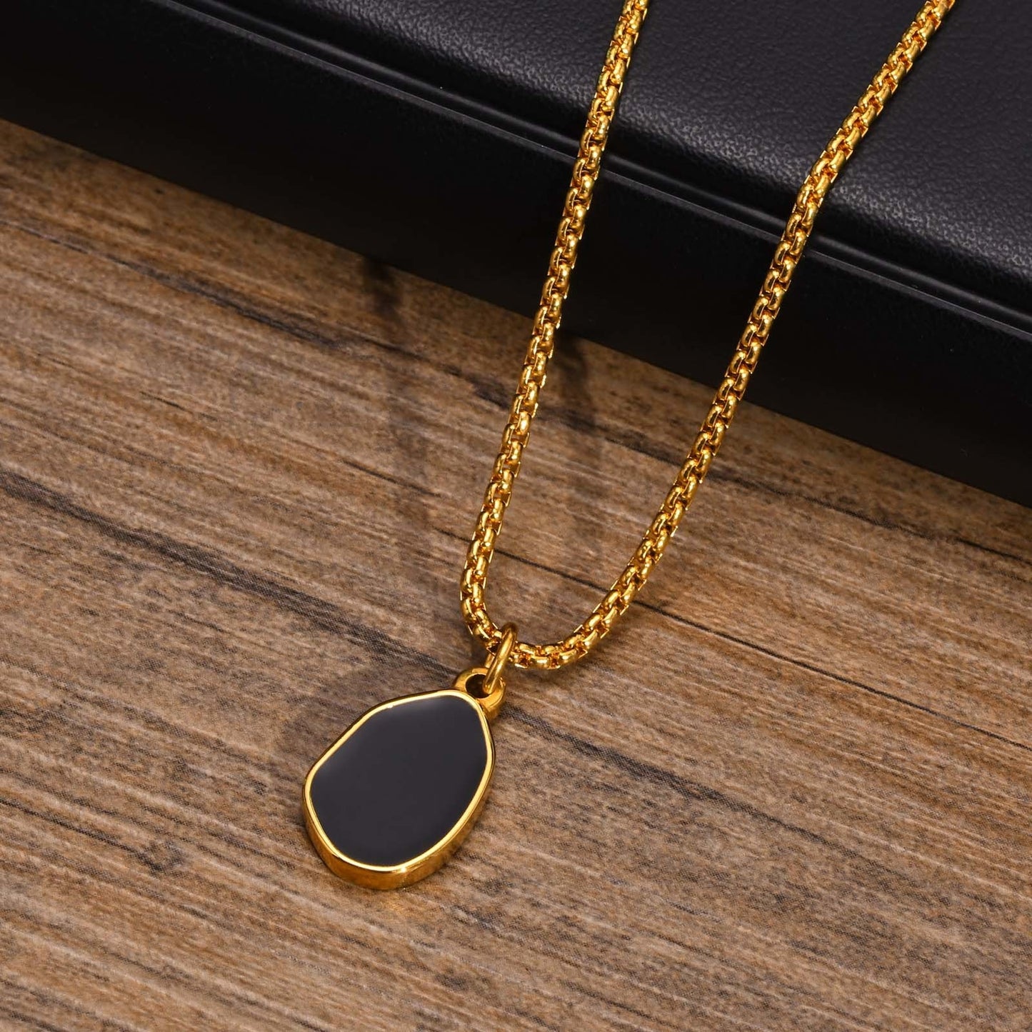 Geometric Pendant Necklaces